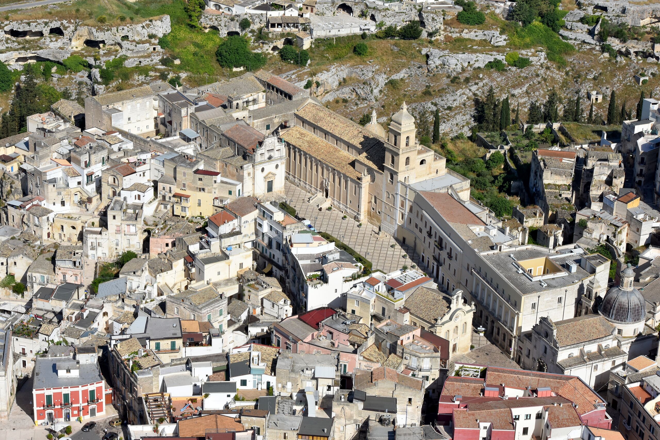 gravina dall'alto